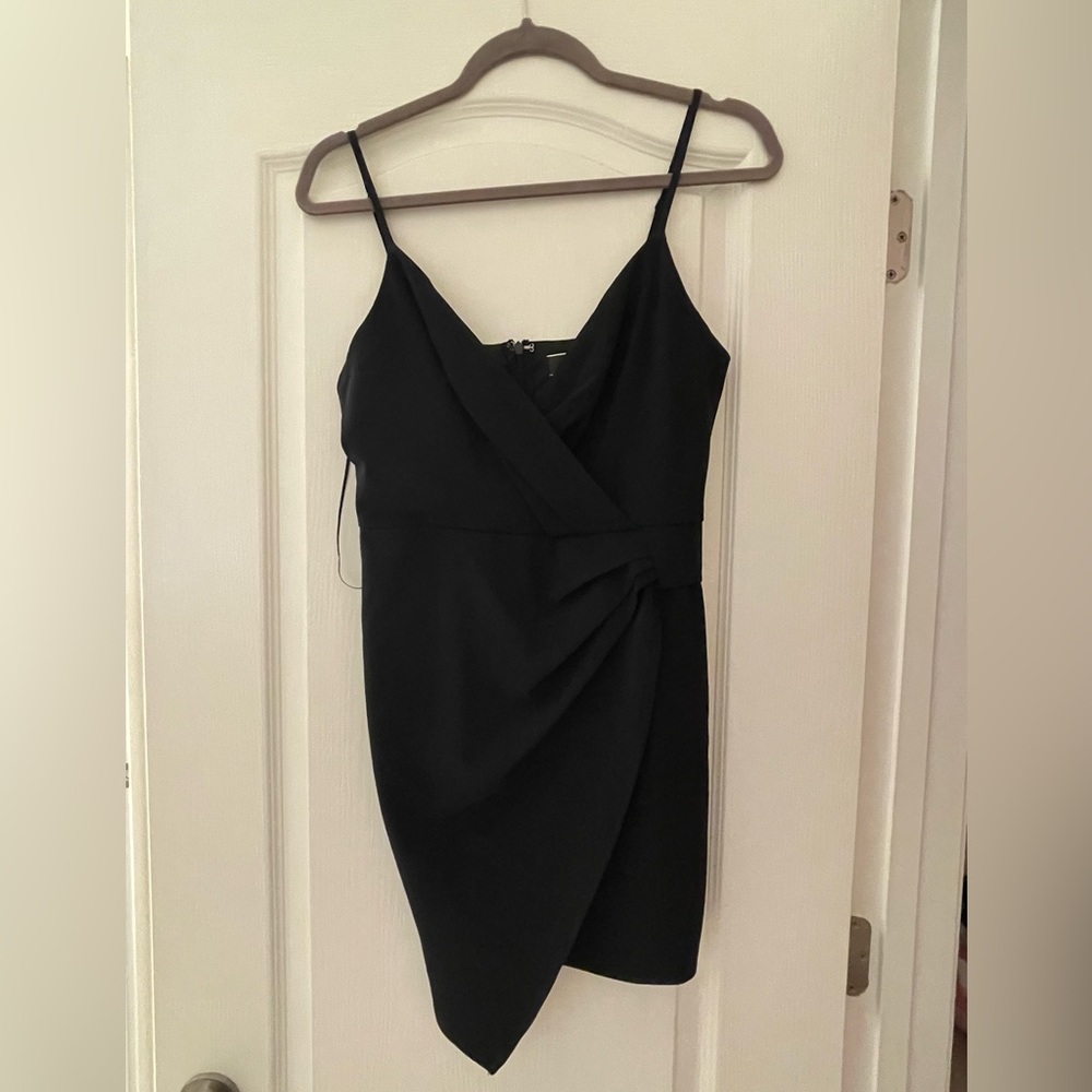 Little Black Asymmetrical Dress